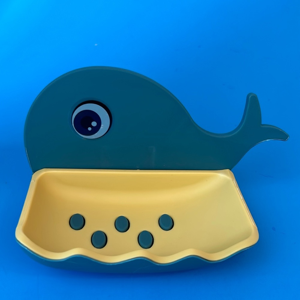 Blue Salty Whale 🐳 Soap Dish
